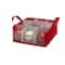 Simplify Large Ornament Storage Box with See-Through Window